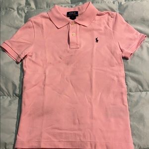 Polo Ralph Lauren pink polo shirt like new size 6